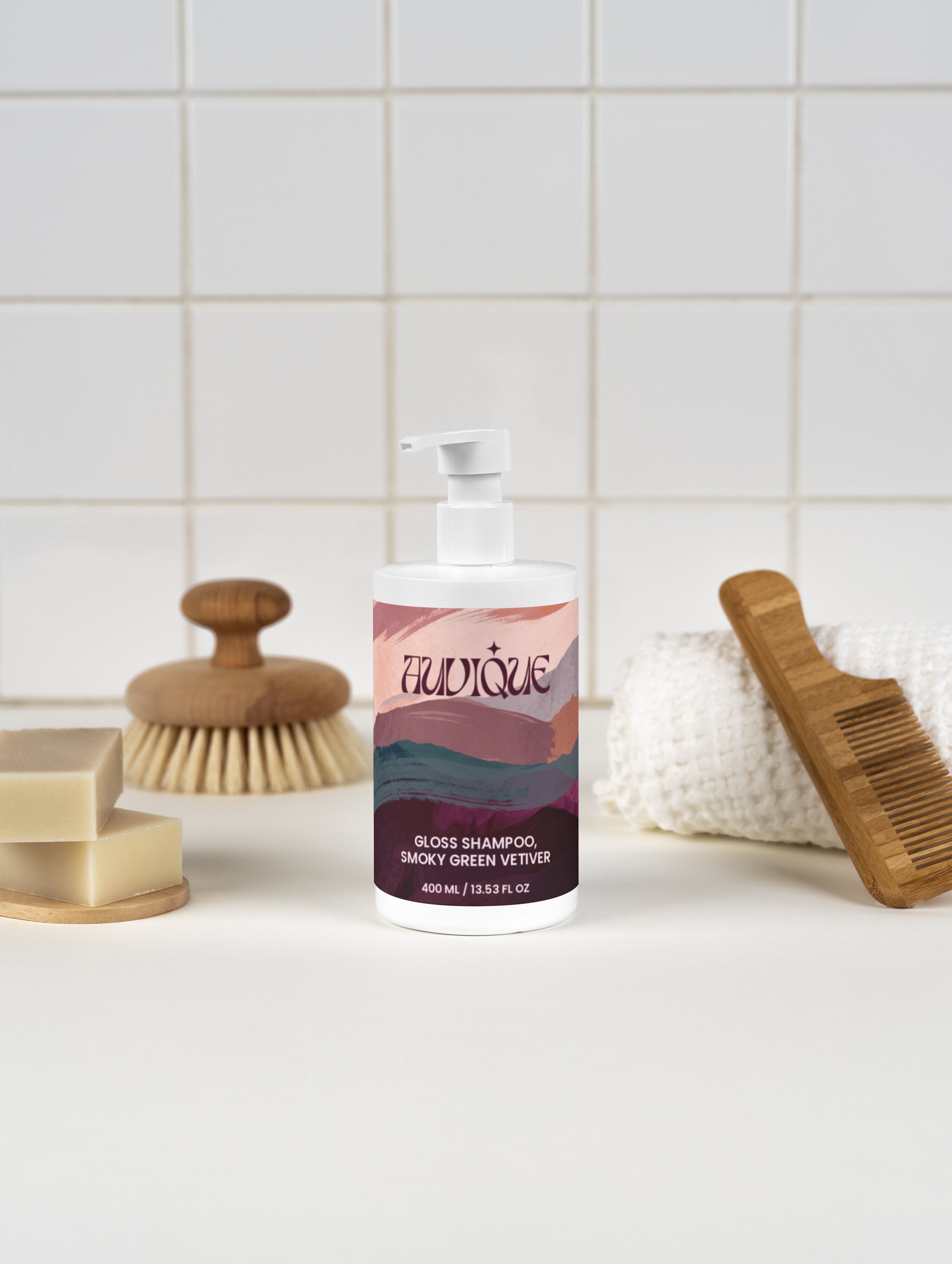 Gloss Shampoo, Smoky Green Vetiver