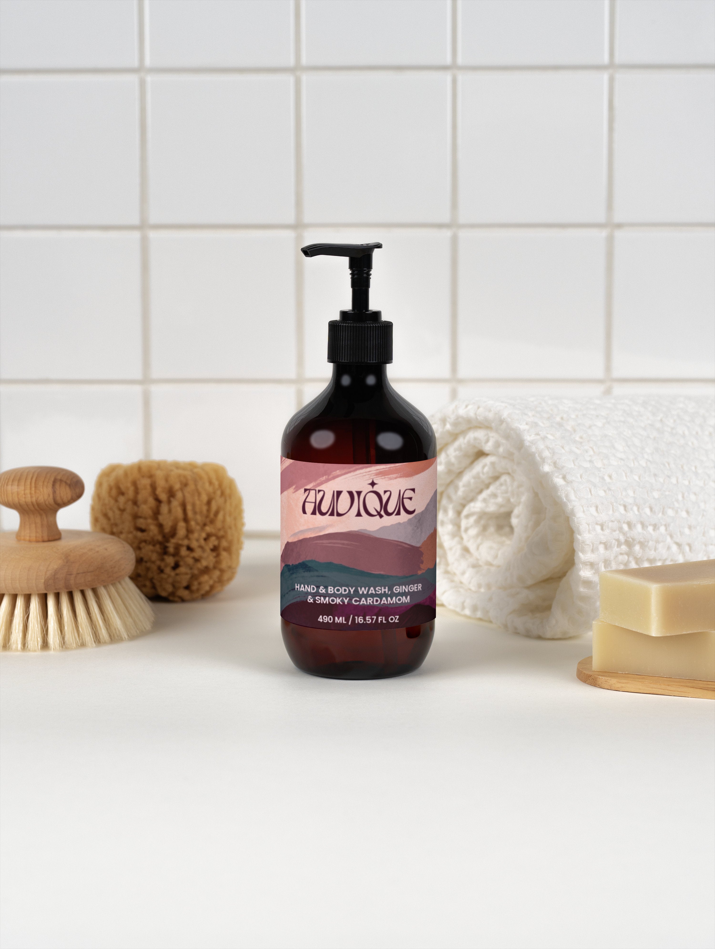 Hand & Body Wash, Ginger & Smoky Cardamom