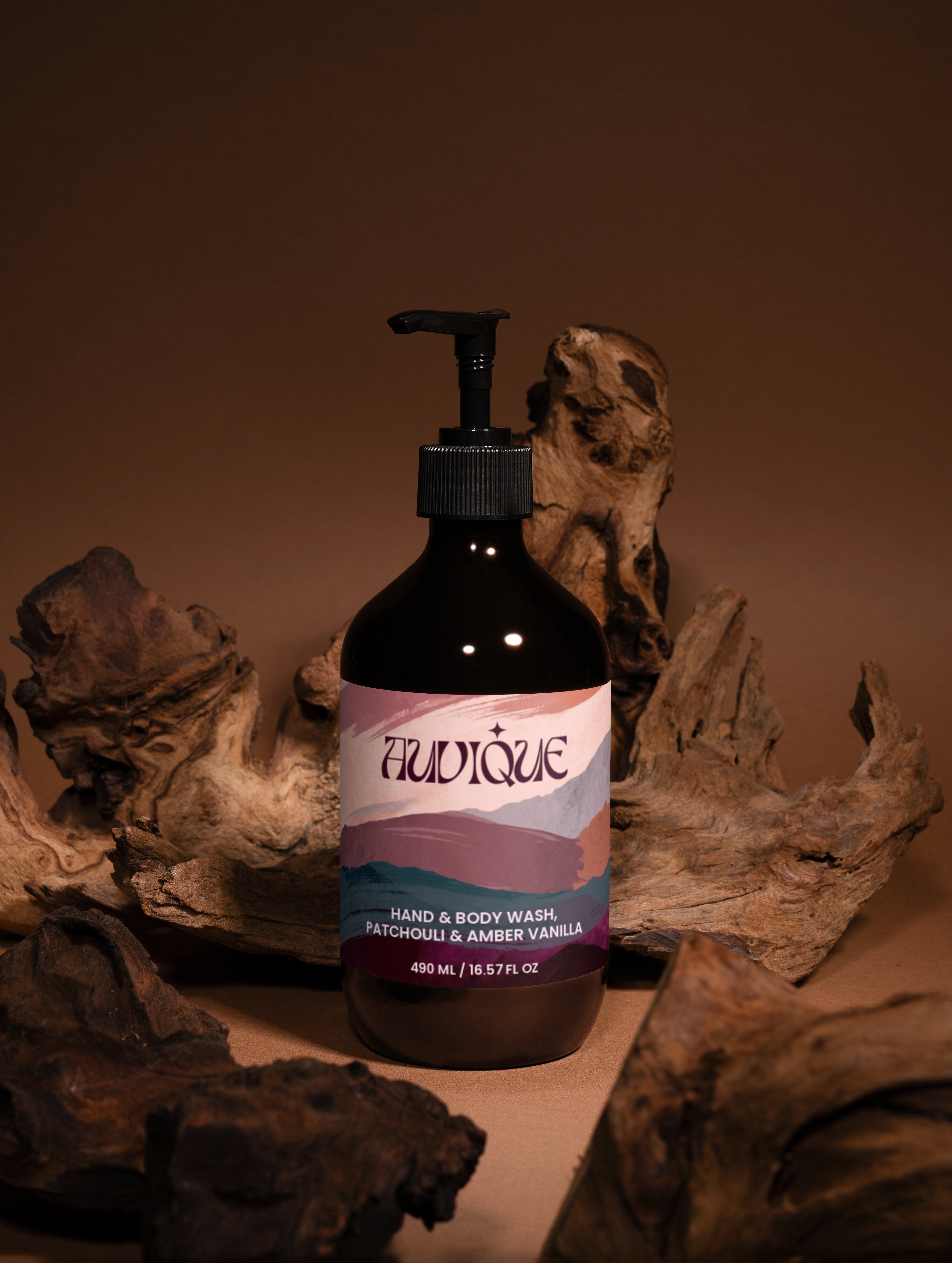 Hand & Body Wash, Patchouli & Amber Vanilla