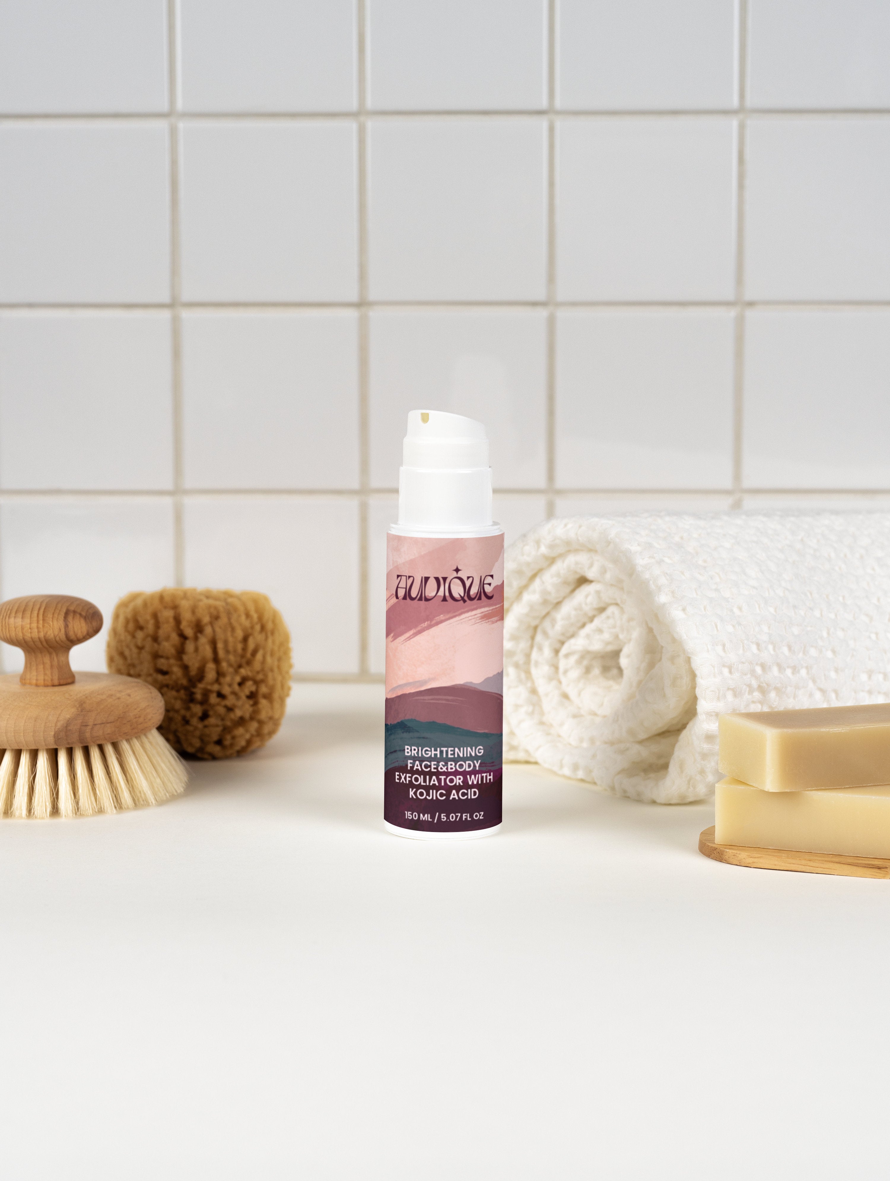 Brightening Face&Body Exfoliator with Kojic Acid
