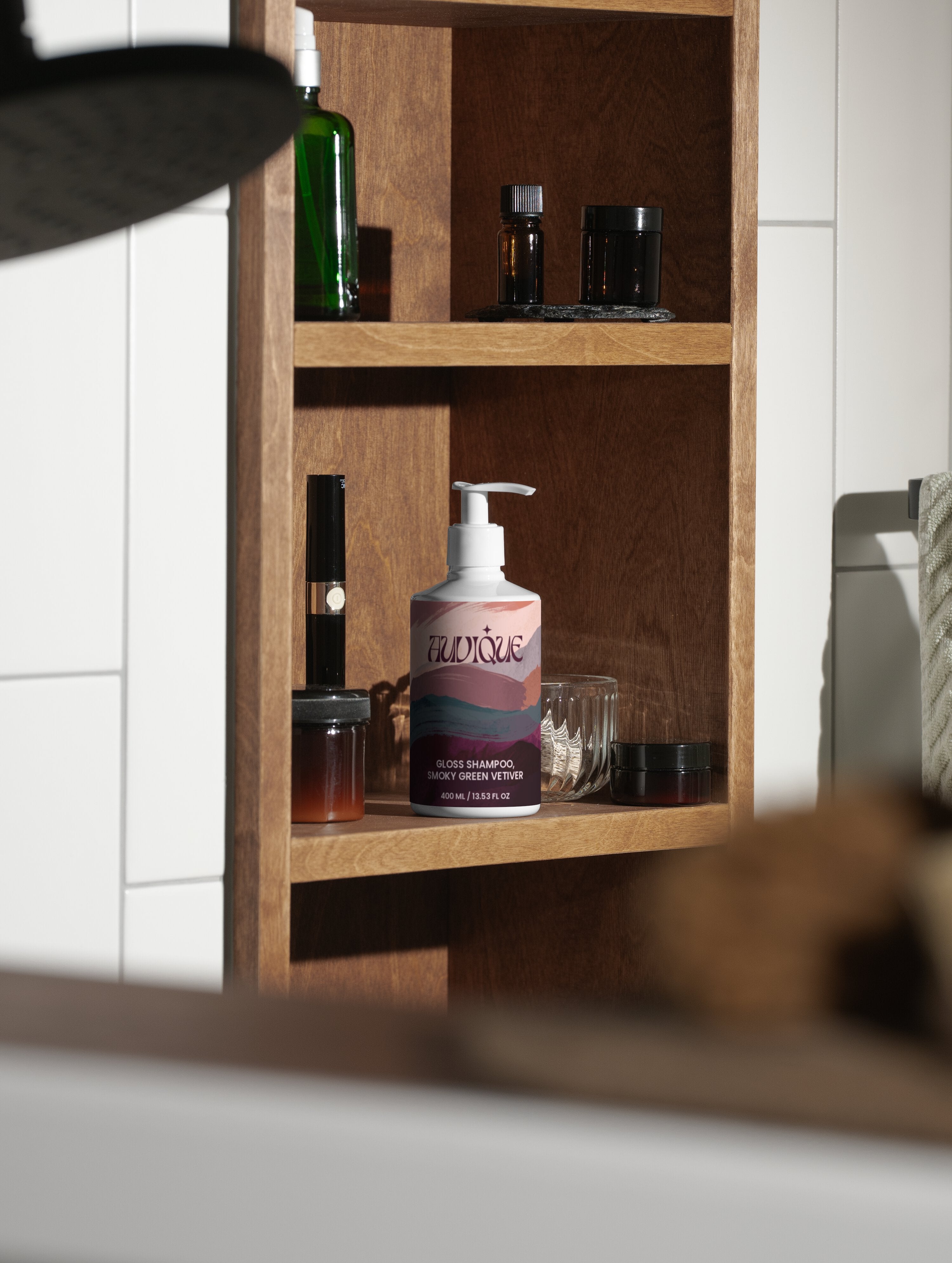 Gloss Shampoo, Smoky Green Vetiver